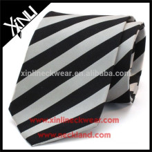 Men Stripe 100% Silk Tie